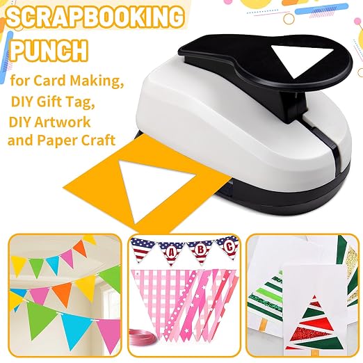Triangle Hole Punch 1.97 inch TrianglePunch Triangles Paper Punches Triangle - Image 4