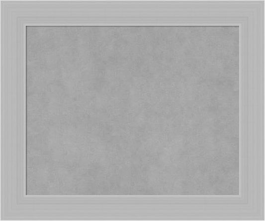 Amanti Art Silver Framed Magnetic Board 20x24 Small Vision Board by AmantiArt
