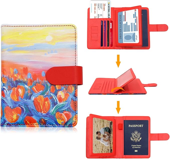 Melsbrinna RFID Passport Holder - Image 2