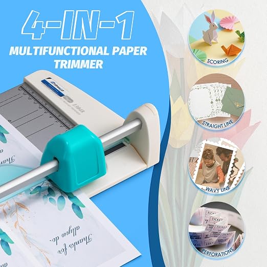 4-in-1 Portable Rotary Paper Cutter - Image 2