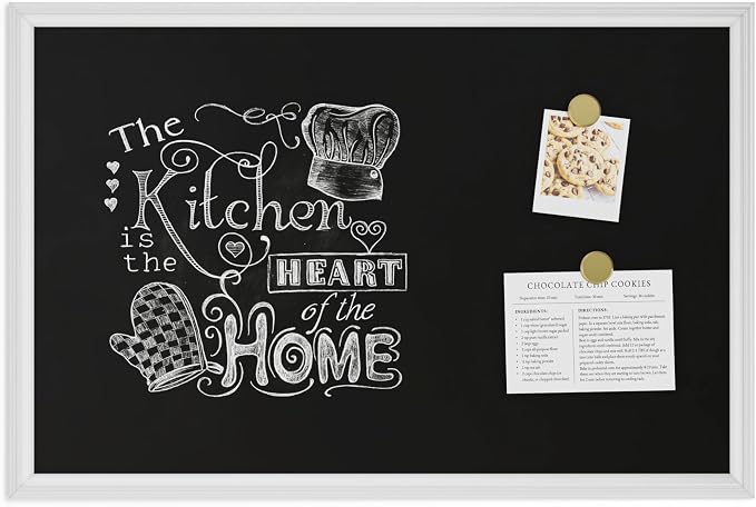 U Brands 20" x 30" Magnetic Chalkboard - Image 6