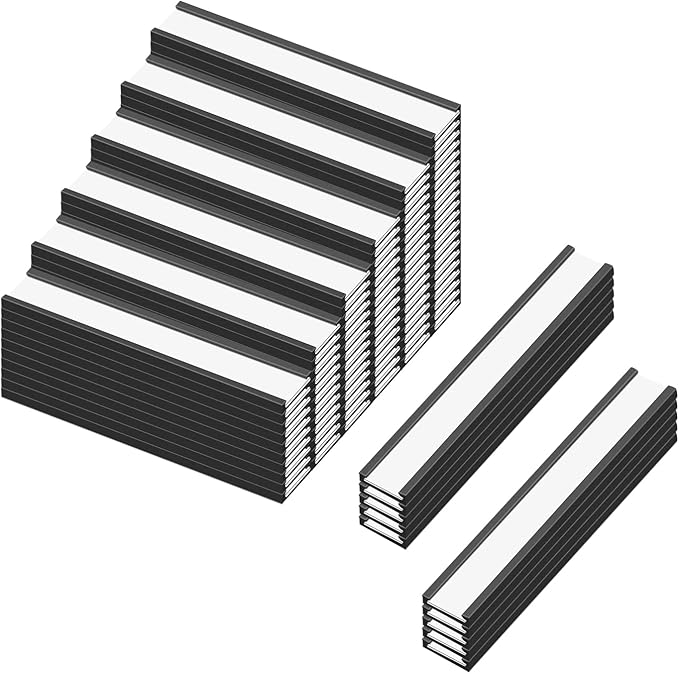 C Channel Magentic Label Holders 0.5x3 Inch - Image 2