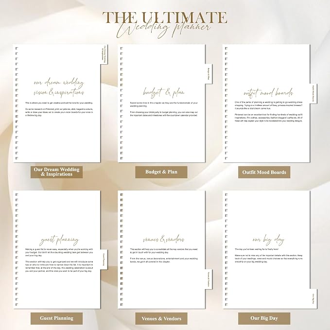 Wedding Planner Book and Organizer - Image 6