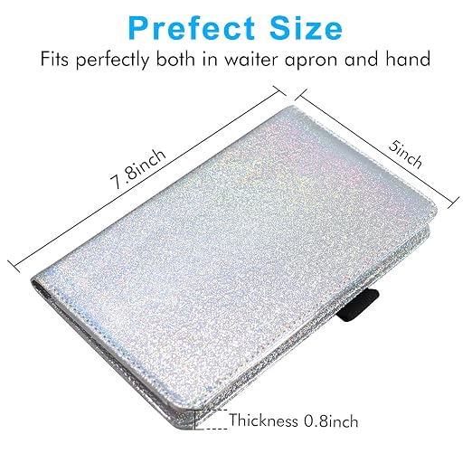 ACdream Server Books for Waitress, Guest Book Note Pad, Cute Pocket Leather - Image 7