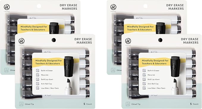 U Brands Low Odor Dry Erase Markers by UBrands