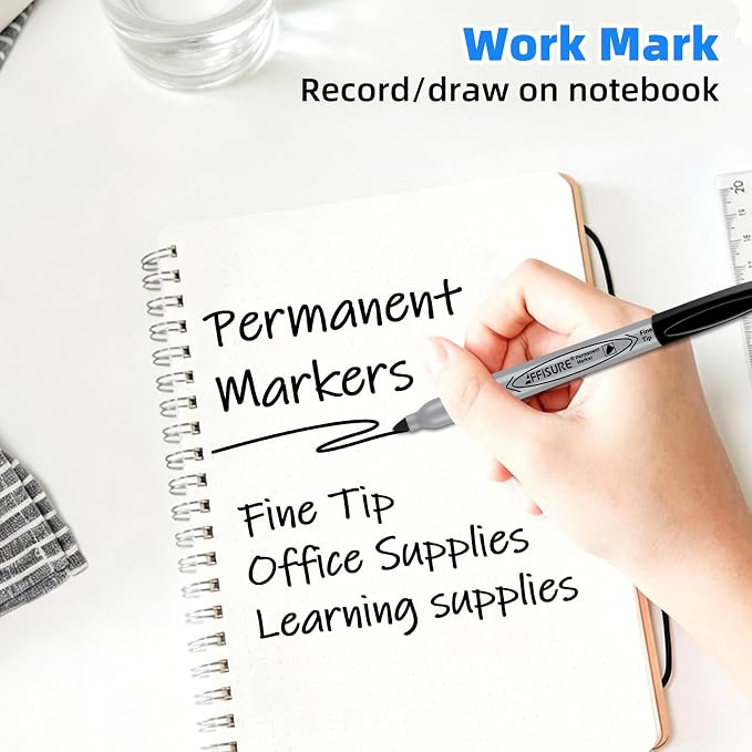 Permanent markers, 40 packs permanent markers bulk, quick drying in one second - Image 16