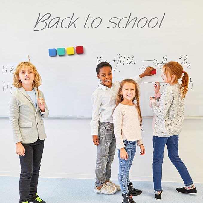 Dry Erase Erasers, IHPUKIDI 24 Pack Magnetic Whiteboard Dry Eraser Chalkboard - Image 6