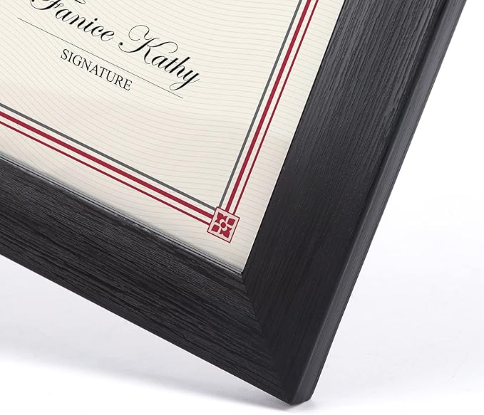 Giftgarden Black 8.5x11 Picture Frame Set of 12, Wall or Tabletop Display - Image 4