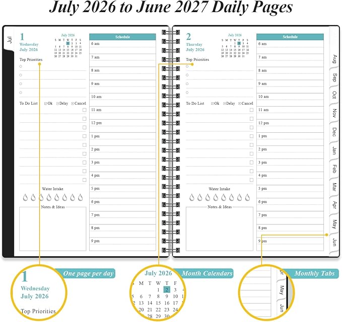 2026-2027 Daily & Monthly Planner - Image 3
