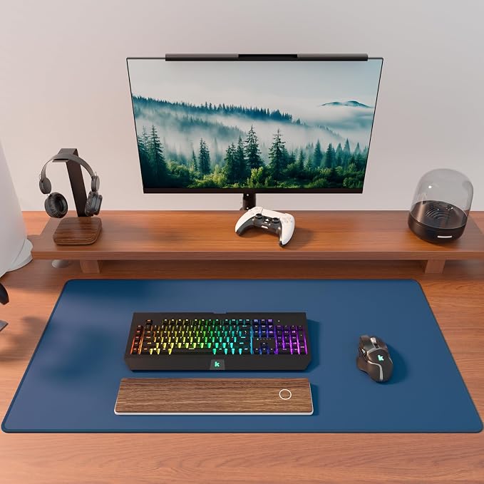 KTRIO Large Gaming Mouse Pad, Desk Mat, 31.5 x 15.7 in, XXL | Smooth - Image 6