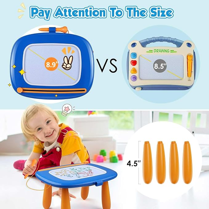 Smasiagon Toddler Toys Magnetic Drawing Board - Image 3