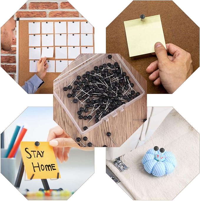 200pcs Map Push Pins, Round Head Map Tacks - Image 7