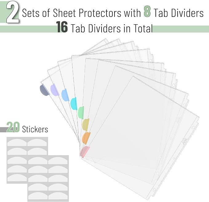 Mr. Pen- Clear Sheet Protectors - Image 2
