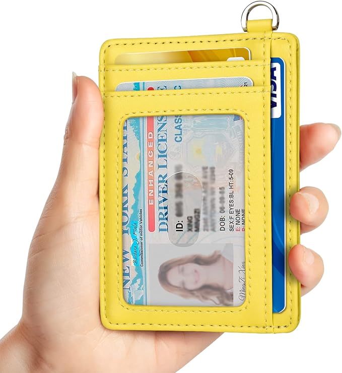 Slim Minimalist Front Pocket Wallet, RFID Blocking Credit Card Holder Wallet - Image 2