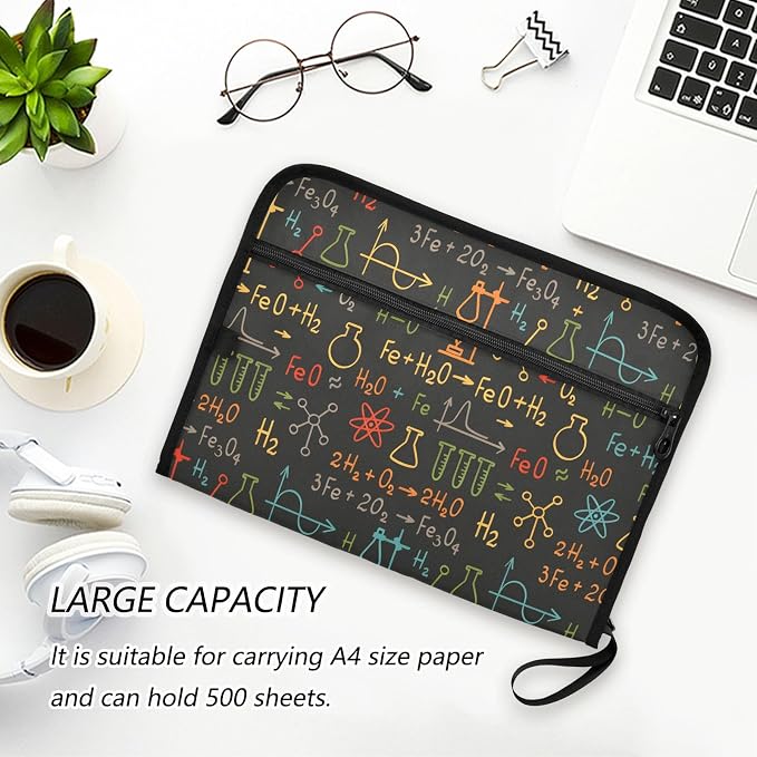 Expanding File Folder Science Chemistry Laboratory Accordion File Organizer 13 - Image 5