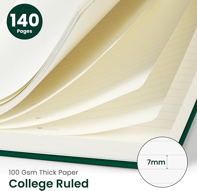 Taja Lined Spiral Journal Notebook - Image 2