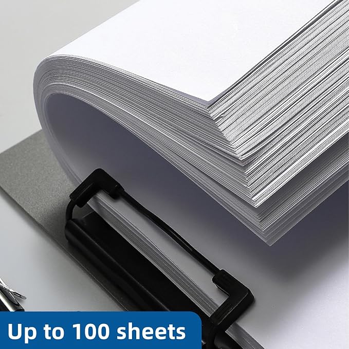 Clipboard Folder, 6 Pack A4 Foldable Clipboards File Folder Flip Writing Pad - Image 3