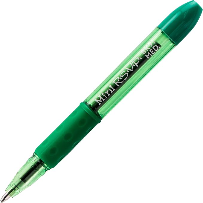 Pentel RSVP Mini Ballpoint Pen, Medium Line, 12 pack - Image 3