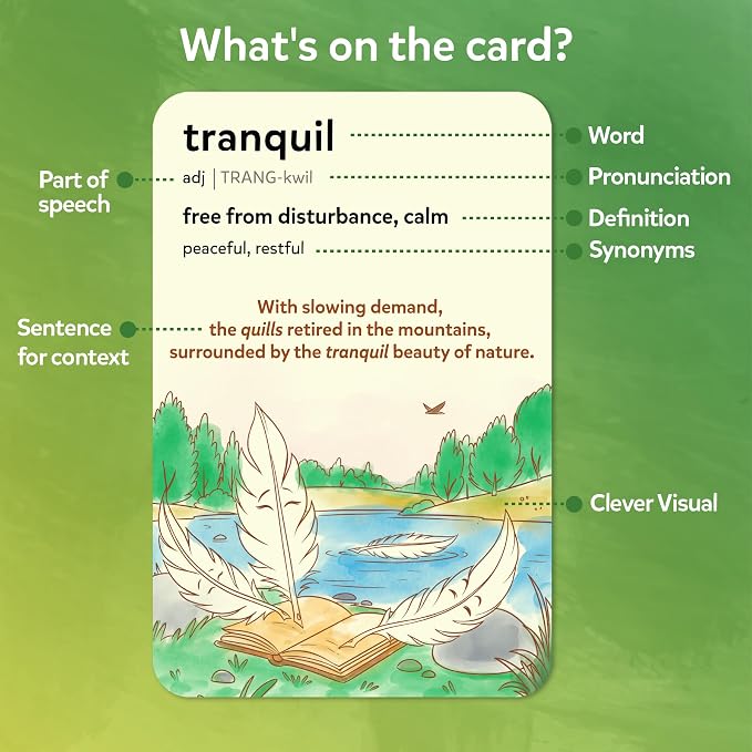 Skillmatics Vocabulary Flash Cards - Image 4