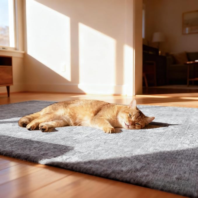 Office Chair Mat for Hardwood Floor, Anti-Slip Under Desk Mat for Rolling Chair - Image 8
