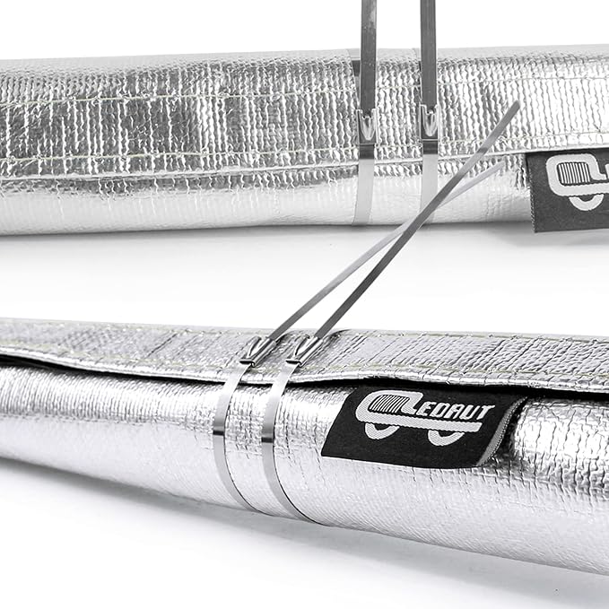 Heat Shroud Sleeve Aluminized 2 Pcs - Image 6