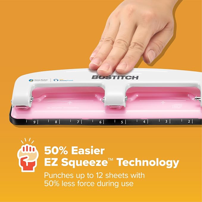 PaperPro inCOURAGE 12 Reduced Effort 3-Hole Punch, 12 Sheets - Image 2