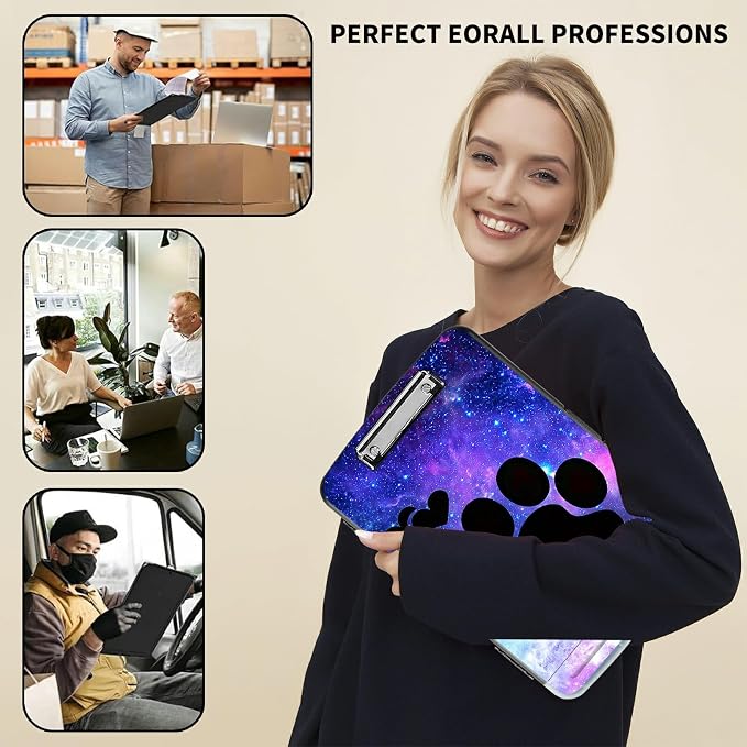 File Clipboard Storage with Pen Holder High Capacity Plastic Nursing Clipboards - Image 7