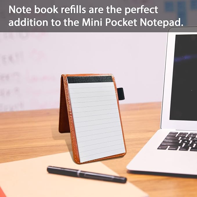 Nichela 12 Pack Small Notepad, 3 x 5 Inch Ultra Quality Note Pads, Server Lined - Image 3