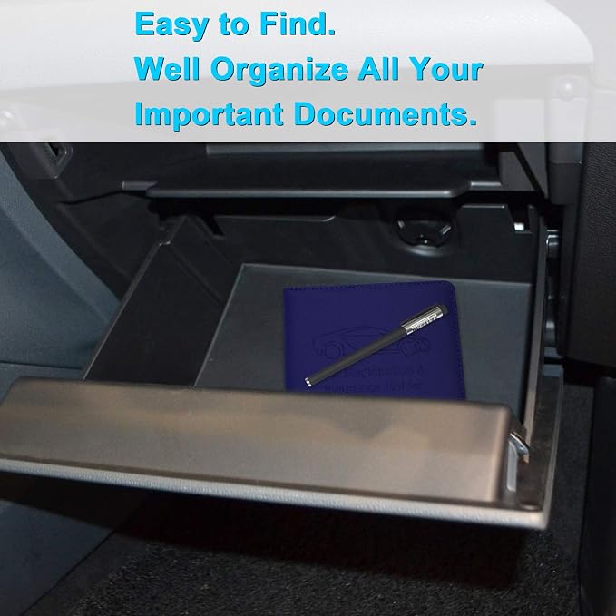 Wisdompro Small Car Registration and Insurance Documents Holder - Image 7