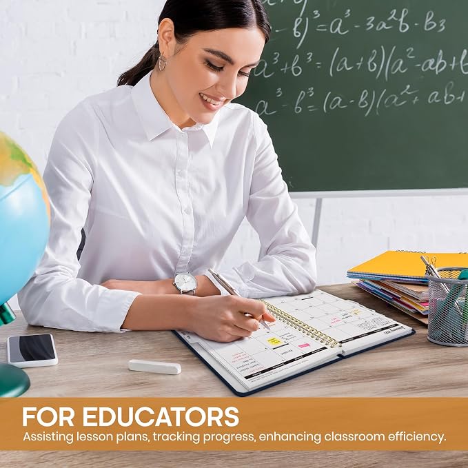 Academic Planner 2026-2027, Weekly and Monthly Calendar Book, July 2026 – June - Image 6