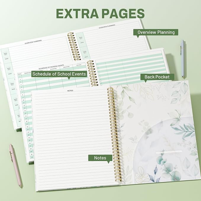 SUNEE 8 Period Teacher Lesson Plan Book - Image 5