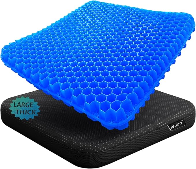 Gel Seat Cushion by Helishy