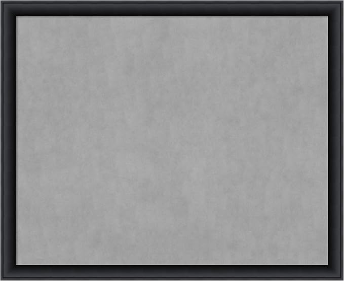 Amanti Art Black Framed Magnetic Board 35x43 X-Large Vision Board by AmantiArt