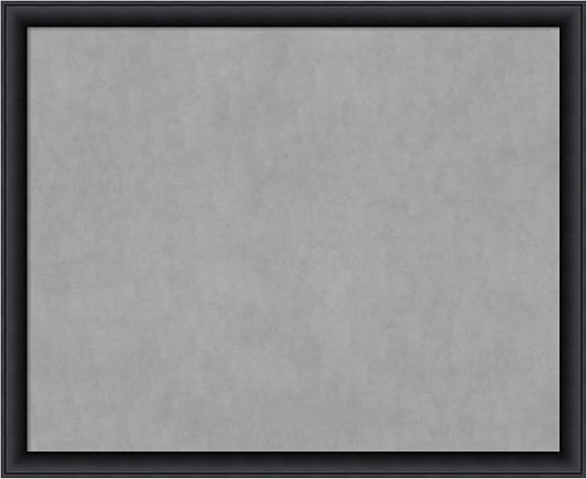 Amanti Art Black Framed Magnetic Board 35x43 X-Large Vision Board by AmantiArt