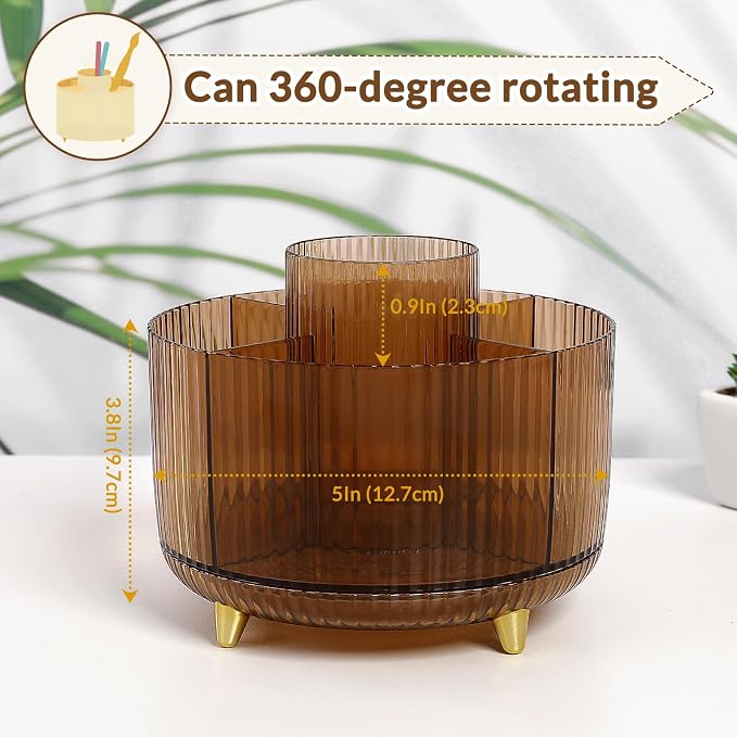 SKYDUE Rotating Pencil Pen Holder, Pen Organizer - Image 2