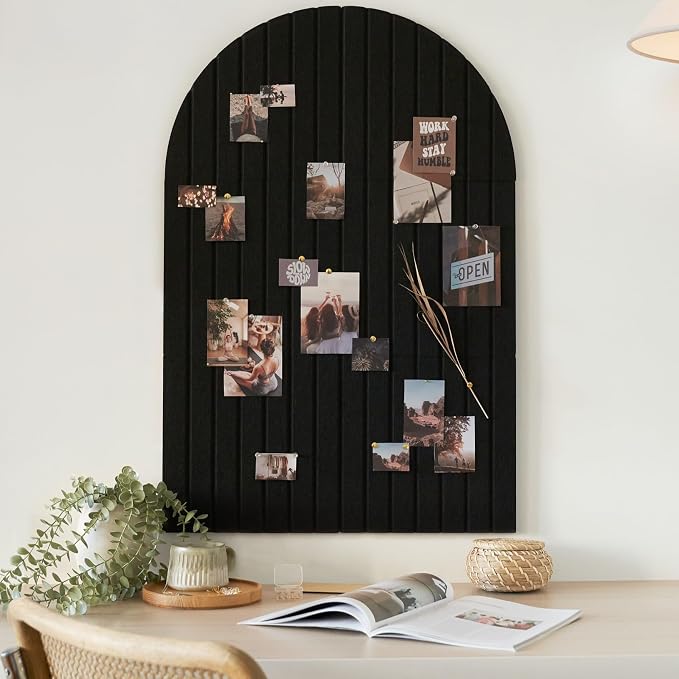 Large Arched Felt Bulletin Board by ZICOTO
