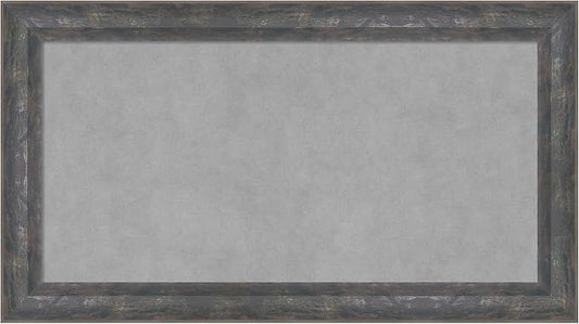 Amanti Art Grey Framed Magnetic Board 15x27 Small Vision Board by AmantiArt