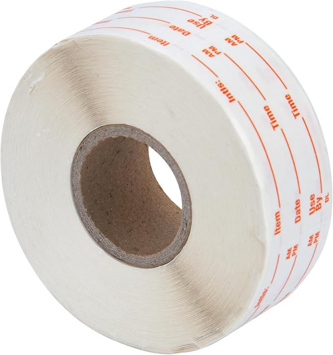 L LIKED 500 Stickers Use by 1 x 2 Inch Dissolvable Food Storage Labels - Image 6
