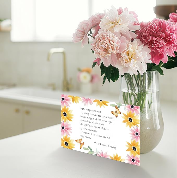 Spiareal 100 Pcs Blank Note Cards Blank Decorative Notecards Index Cards Bulk - Image 5
