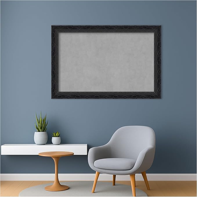 Amanti Art Black Framed Magnetic Board 24x36 Large Vision Board - Image 5
