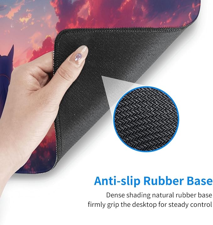 Gaming Mouse Pad Desk Pad, Extended Big Mouse Pad, 31.5x11.8 Inch Long Computer - Image 5