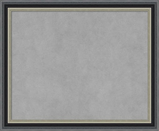 Amanti Art Black Framed Magnetic Board 19x23 Small Vision Board by AmantiArt