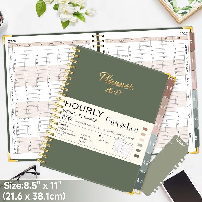 Large 2026-2027 Academic Planner, Weekly & Monthly Appointment Book from Jul. - Image 2