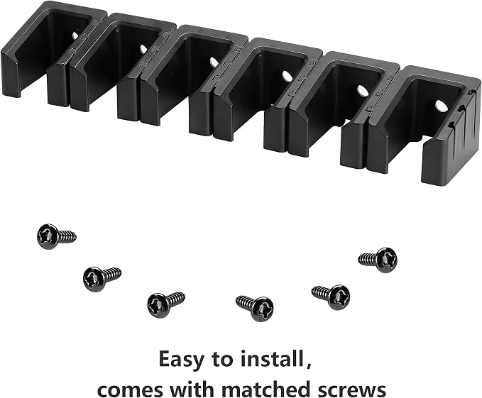 Adoreal Magnetic ABS 6 Standard Double Stack Mag Rack Wall Mount, Wall Magazine - Image 3