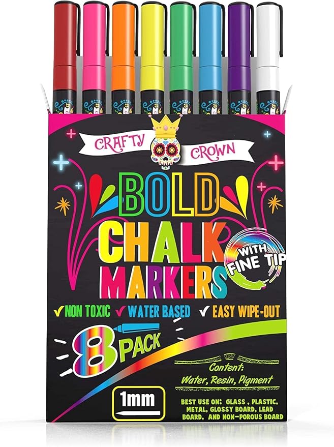 Bold Chalk Markers by ChalkyCrown