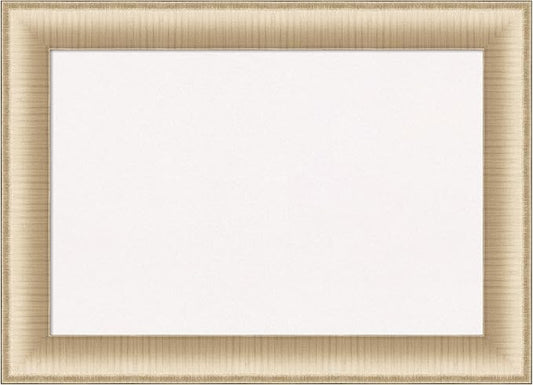 Amanti Art White Cork Board for Wall, 21x29 Vision Board with Gold Frame, Medium Corkboard Office Decor for Home Organization, Casual Corkboard Pinboard to Display Items for Home Organization in-DeskLoop Office