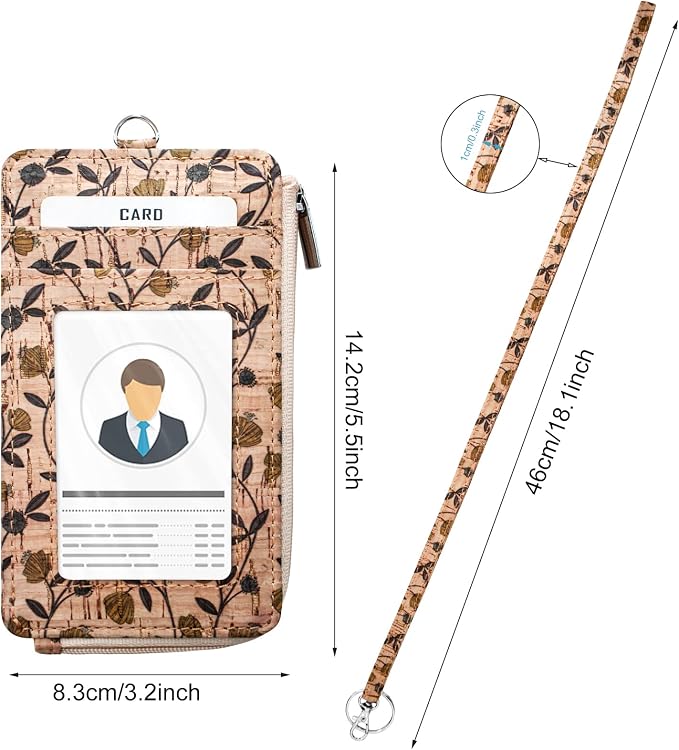 Badge Holder with Zipper - Image 3