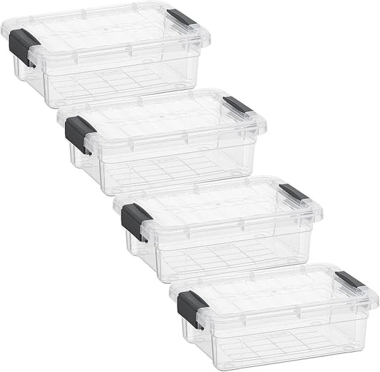 Superio Clear Storage Boxes by Superio