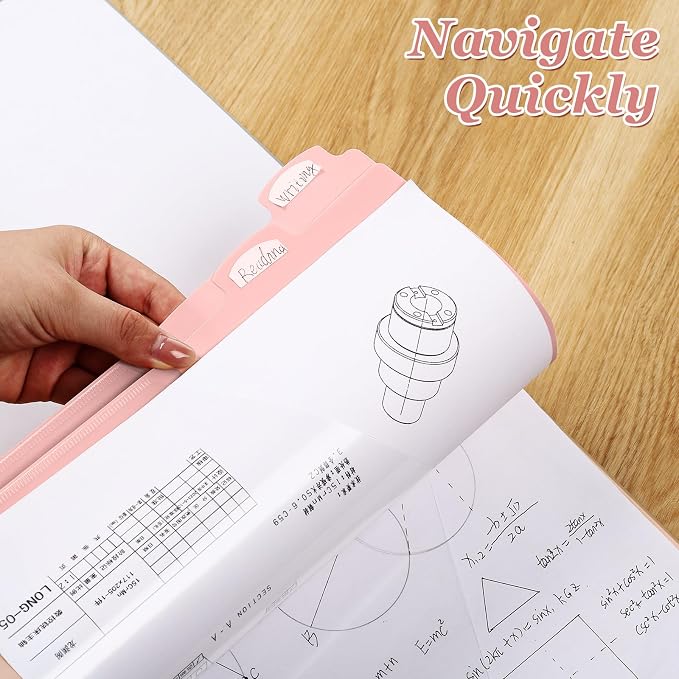 Epakh 48 Pcs Binder Dividers for 3 Rings Binders Index Dividers - Image 6