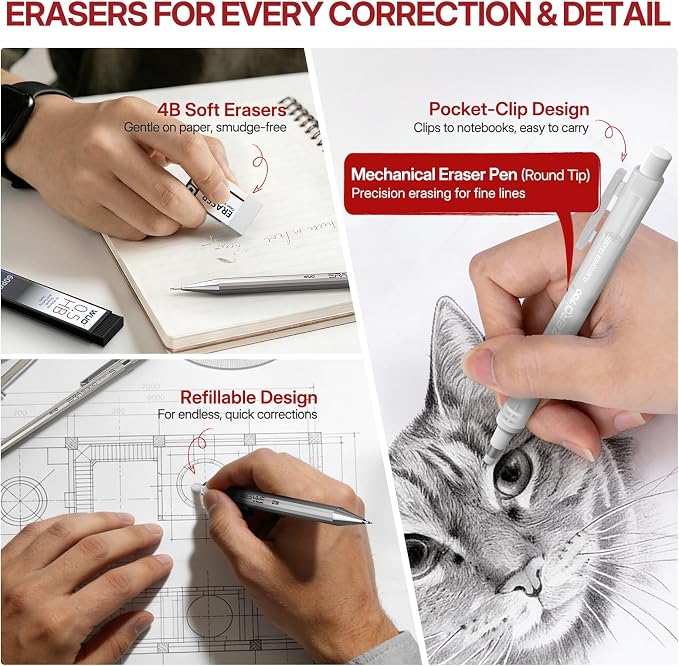 WUO 0.5&0.7mm Mechanical Pencil Set - Image 2